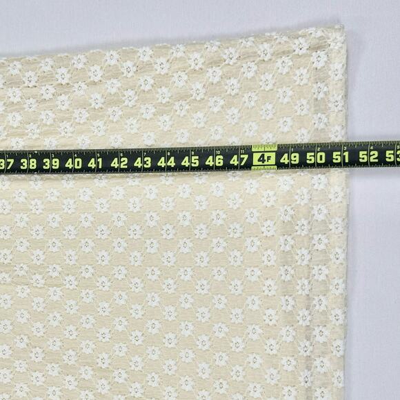 Revolve Lovers and Friends Womens Zoey Lace Midi Dress Large Ivory Cream - Picture 16 of 16